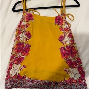 Free people silk top